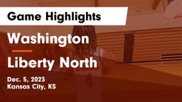 Washington  vs Liberty North  Game Highlights - Dec. 5, 2023