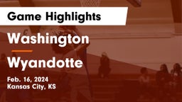 Washington  vs Wyandotte  Game Highlights - Feb. 16, 2024