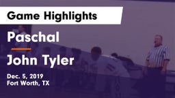 Paschal  vs John Tyler  Game Highlights - Dec. 5, 2019