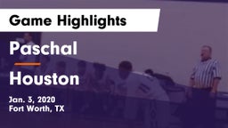 Paschal  vs Houston  Game Highlights - Jan. 3, 2020