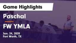 Paschal  vs FW YMLA Game Highlights - Jan. 24, 2020
