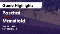 Paschal  vs Mansfield  Game Highlights - Jan 24, 2017