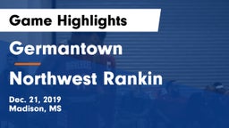 Germantown  vs Northwest Rankin  Game Highlights - Dec. 21, 2019