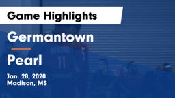 Germantown  vs Pearl  Game Highlights - Jan. 28, 2020