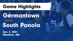 Germantown  vs South Panola  Game Highlights - Jan. 2, 2021