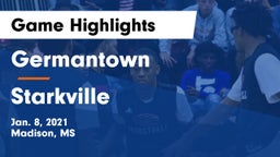 Germantown  vs Starkville  Game Highlights - Jan. 8, 2021