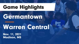Germantown  vs Warren Central  Game Highlights - Nov. 11, 2021