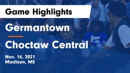 Germantown  vs Choctaw Central  Game Highlights - Nov. 16, 2021