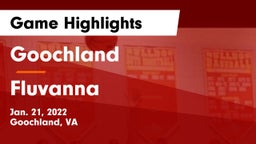 Goochland  vs Fluvanna Game Highlights - Jan. 21, 2022