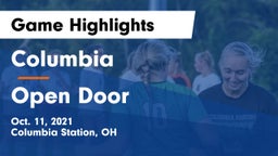 Columbia  vs Open Door Game Highlights - Oct. 11, 2021