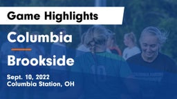 Columbia  vs Brookside Game Highlights - Sept. 10, 2022