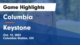 Columbia  vs Keystone Game Highlights - Oct. 12, 2022