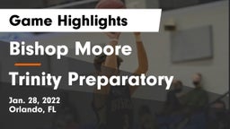Bishop Moore  vs Trinity Preparatory  Game Highlights - Jan. 28, 2022