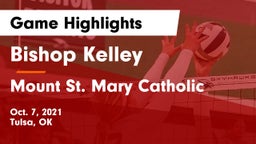 Bishop Kelley  vs Mount St. Mary Catholic  Game Highlights - Oct. 7, 2021