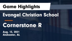 Evangel Christian School vs Cornerstone R Game Highlights - Aug. 13, 2021