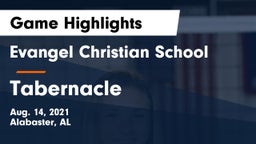 Evangel Christian School vs Tabernacle Game Highlights - Aug. 14, 2021