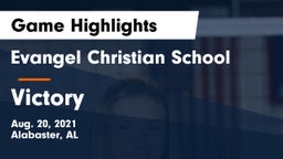Evangel Christian School vs Victory Game Highlights - Aug. 20, 2021