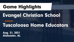 Evangel Christian School vs Tuscaloosa Home Educators Game Highlights - Aug. 21, 2021
