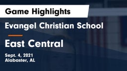 Evangel Christian School vs East Central Game Highlights - Sept. 4, 2021