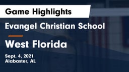 Evangel Christian School vs West Florida Game Highlights - Sept. 4, 2021
