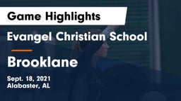 Evangel Christian School vs Brooklane Game Highlights - Sept. 18, 2021