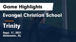 Evangel Christian School vs Trinity Game Highlights - Sept. 17, 2021