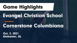 Evangel Christian School vs Cornerstone Columbiana Game Highlights - Oct. 2, 2021