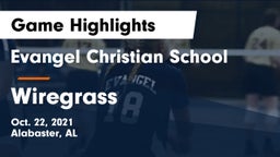 Evangel Christian School vs Wiregrass Game Highlights - Oct. 22, 2021