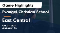 Evangel Christian School vs East Central Game Highlights - Oct. 23, 2021