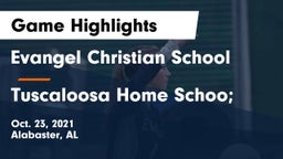 Evangel Christian School vs Tuscaloosa Home Schoo; Game Highlights - Oct. 23, 2021