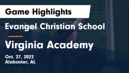 Evangel Christian School vs Virginia Academy Game Highlights - Oct. 27, 2022