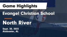 Evangel Christian School vs North River Game Highlights - Sept. 30, 2023