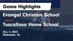 Evangel Christian School vs Tuscallosa Home School Game Highlights - Oct. 2, 2023