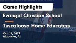 Evangel Christian School vs Tuscaloosa Home Educaters Game Highlights - Oct. 21, 2023