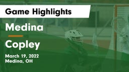 Medina  vs Copley  Game Highlights - March 19, 2022