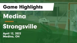 Medina  vs Strongsville  Game Highlights - April 12, 2022