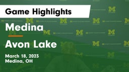 Medina  vs Avon Lake  Game Highlights - March 18, 2023