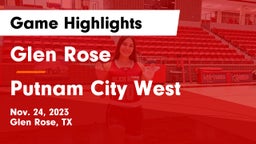 Glen Rose  vs Putnam City West  Game Highlights - Nov. 24, 2023