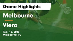 Melbourne  vs Viera  Game Highlights - Feb. 13, 2023