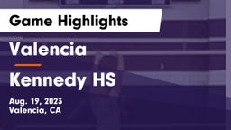 Valencia  vs Kennedy HS Game Highlights - Aug. 19, 2023