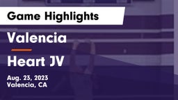 Valencia  vs Heart  JV Game Highlights - Aug. 23, 2023
