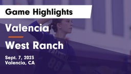 Valencia  vs West Ranch  Game Highlights - Sept. 7, 2023