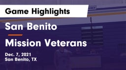 San Benito  vs Mission Veterans Game Highlights - Dec. 7, 2021