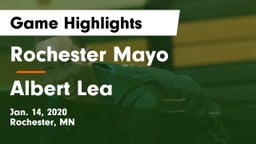 Rochester Mayo  vs Albert Lea  Game Highlights - Jan. 14, 2020