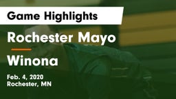 Rochester Mayo  vs Winona  Game Highlights - Feb. 4, 2020