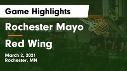 Rochester Mayo  vs Red Wing  Game Highlights - March 2, 2021
