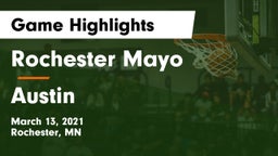 Rochester Mayo  vs Austin  Game Highlights - March 13, 2021
