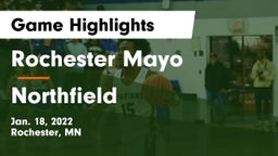 Rochester Mayo  vs Northfield  Game Highlights - Jan. 18, 2022