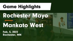 Rochester Mayo  vs Mankato West  Game Highlights - Feb. 5, 2022