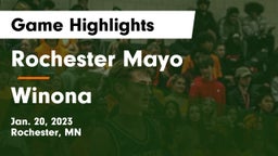 Rochester Mayo  vs Winona  Game Highlights - Jan. 20, 2023